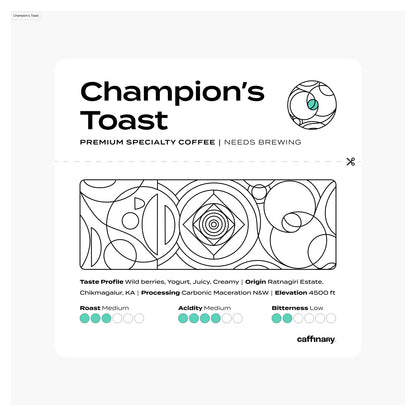 Champion's Toast (Roasted on 14/04)