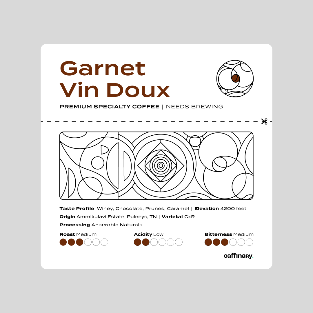Garnet Vin Doux - Roasted on 17/12