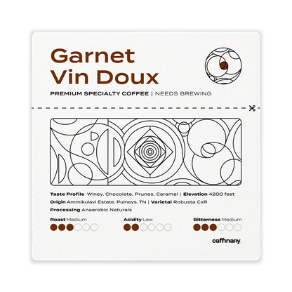 Garnet Vin Doux - Roasted on 04/03