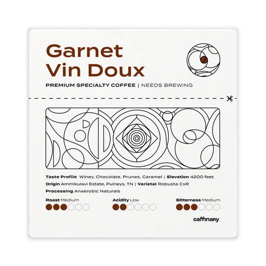 Garnet Vin Doux - Roasted on 04/03
