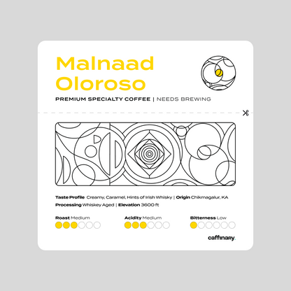 Malnaad Oloroso - Roasted on 09/10