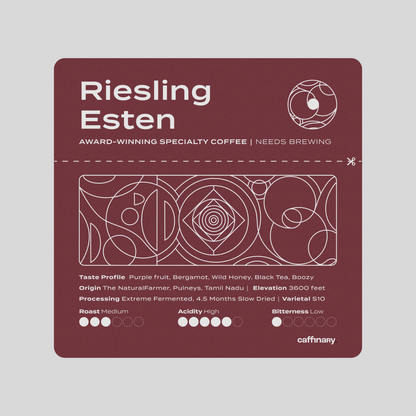 Riesling Esten - Roasted on 12/11