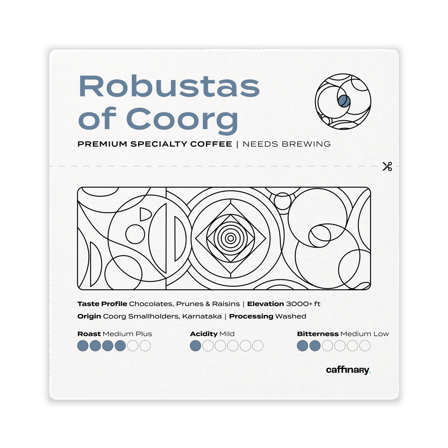 Robustas of Coorg - Roasted on 18/02