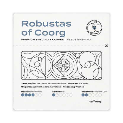 Robustas of Coorg - Roasted on 18/02