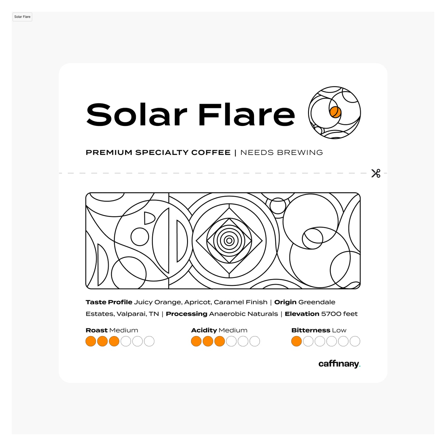Solar Flare (Roasted on 01/05)