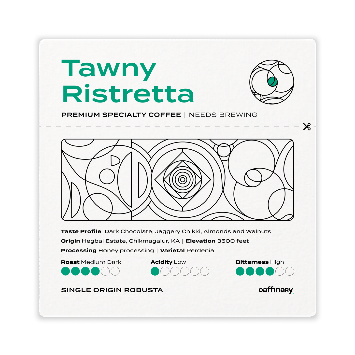 Tawny Ristretta - Roasted on 04/03
